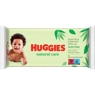 HUGGIES Natural Care 56 ks
