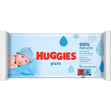 HUGGIES Pure 56 ks